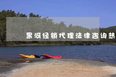 黑河经销代理法律咨询热线