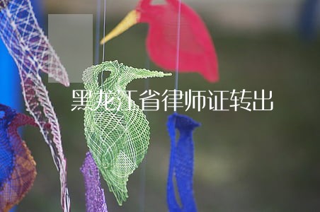 黑龙江省律师证转出 黑龙江省律师证转出