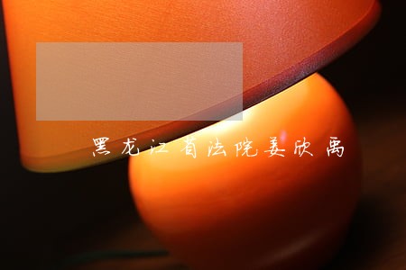 黑龙江省法院姜欣禹 黑龙江省法院姜欣禹