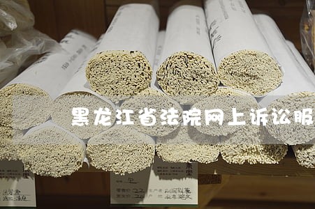 黑龙江省法院网上诉讼服务平台