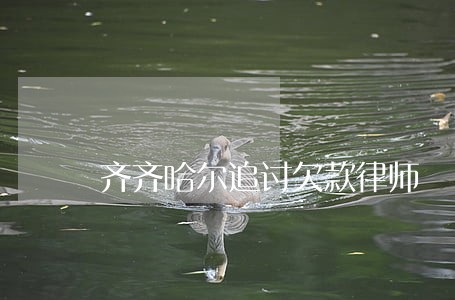 齐齐哈尔追讨欠款律师 齐齐哈尔追讨欠款律师