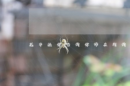 龙华法律咨询律师在线询问