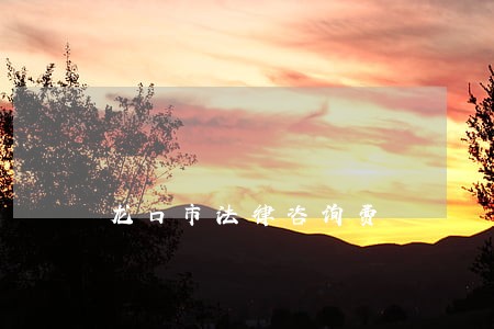 龙口市法律咨询费 龙口市法律咨询费