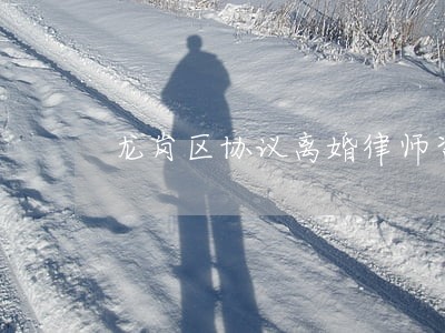 龙岗区协议离婚律师咨询 龙岗区协议离婚律师咨询