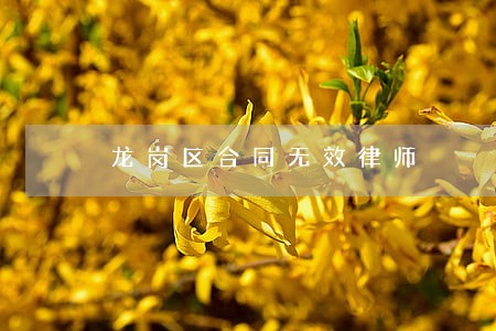 龙岗区合同无效律师