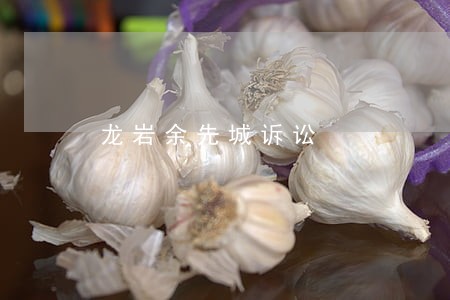 龙岩余先城诉讼 龙岩余先城诉讼