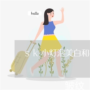 sk小灯泡美白和祛斑的区别