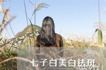 七子白美白祛斑