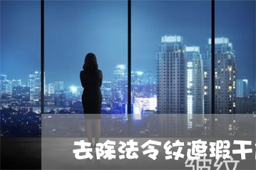 去除法令纹遮瑕干皮