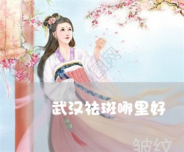 武汉祛斑哪里好