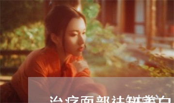 治疗面部祛斑美白的方子