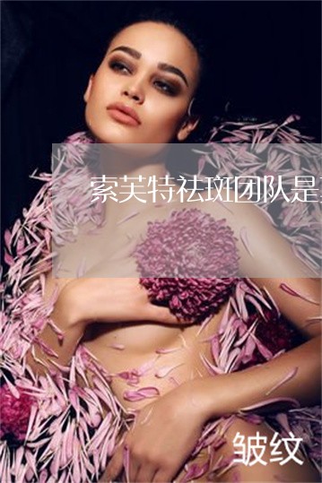 索芙特祛斑团队是真的吗