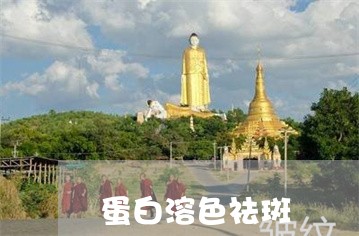 蛋白溶色祛斑